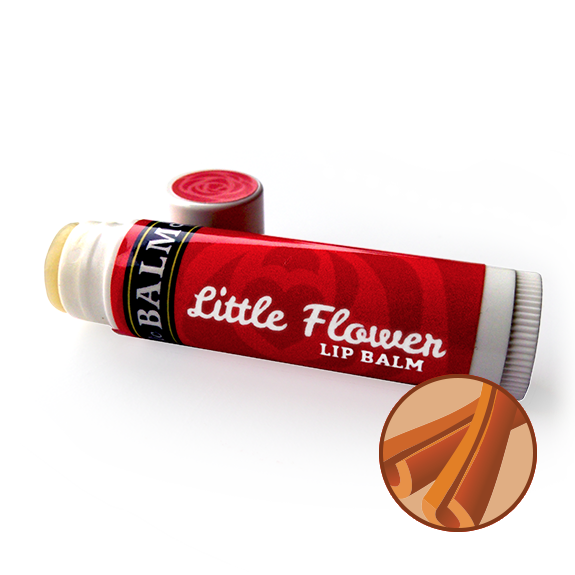 Cinnamon Little Flower Lip Balm