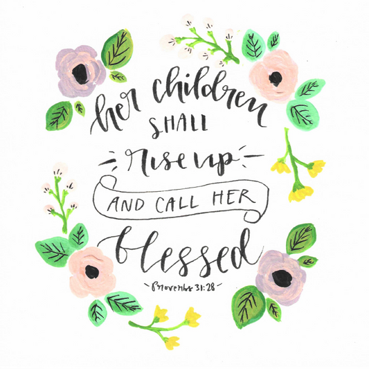 Proverbs 31 Watercolor Print